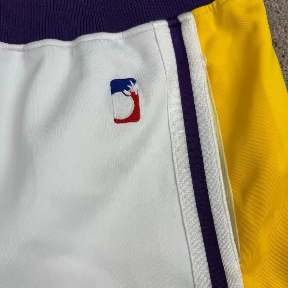 The Hundreds Basketball Shorts Size XL Purple Yellow Lakers Colorway Streetwear